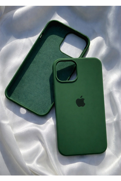 viyanc iPhone 13/14 Uyumlu Silikon İçi Kadife Lansman Telefon Kılıfı