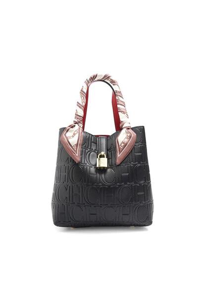 Carolina Herrera New Arrival Light Luxury Embossed Leather Shoulder & Hand Ba...