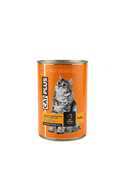 Cat Plus Cat Plus Canned Wet Food Pate with Chicken for Adult Sterilized Cats...