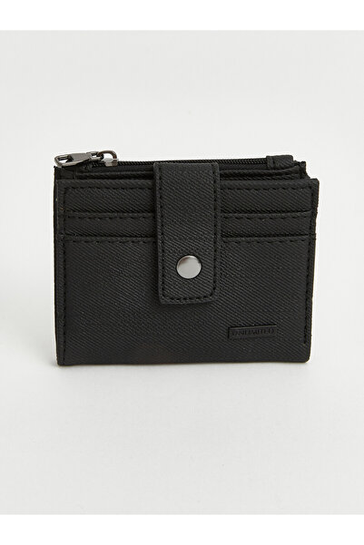 LC Waikiki Men's Card Holder Wallet with Zipper and Snap Closure from Freezen...