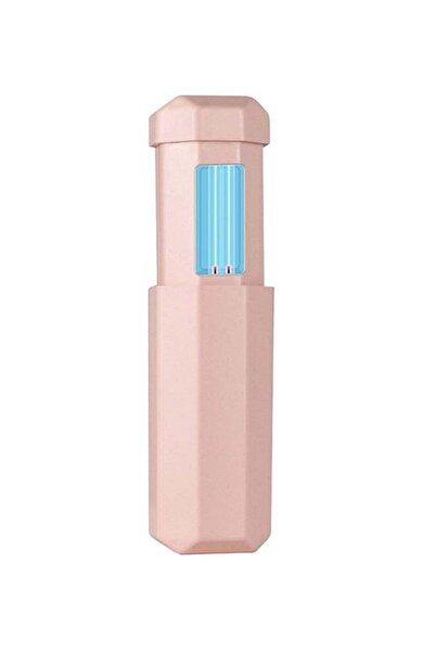 Generic Portable Mini Rechargeable UV Lamp Stick Rose Gold 12 x 6 x 6cm