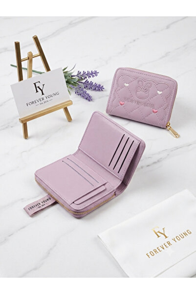 Generic Brand Women's Compact Size and Stylish Rabbit Embroidery Mini Wallet ...