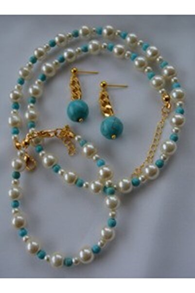 Stoneage Jewelry set - gold color -