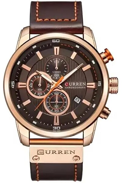 Curren 8291 Fashion Analog Digital Leather Sport Watch