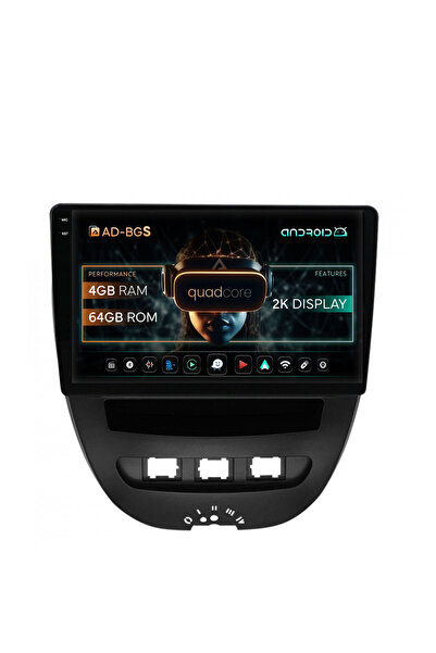 AutoDrop Navigatie Android Toyota AYGO / Citroen C1 (2005-2014), 10.36 inch, ...