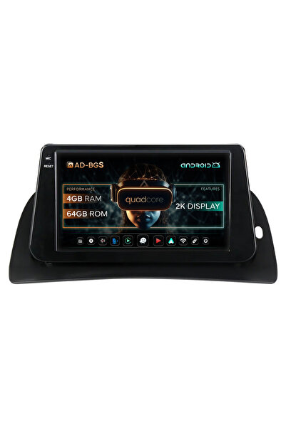 AutoDrop Σύστημα πλοήγησης Android Renault Kangoo (2008-2021), 9,5 ιντσών, 4G...