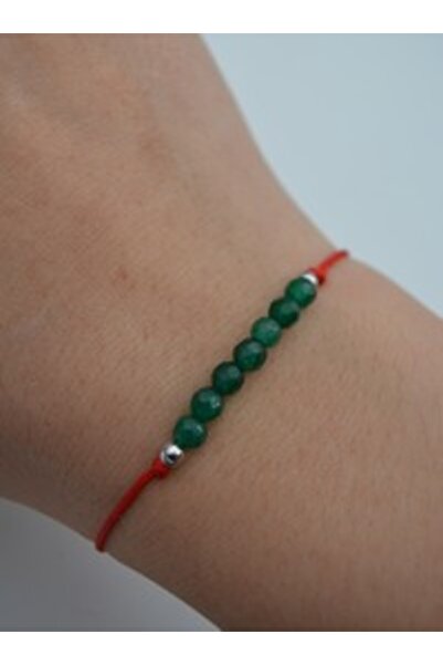 Stoneage Jade Stone Bracelet - Multicolor -