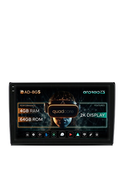 AutoDrop Navigatie Android Fiat Bravo (2006-2014), 9.5 inch, 4GB RAM, 64GB ROM