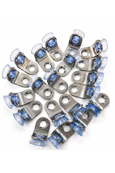 Generic Brand Stainless Steel Suction Cup Mounting Clips