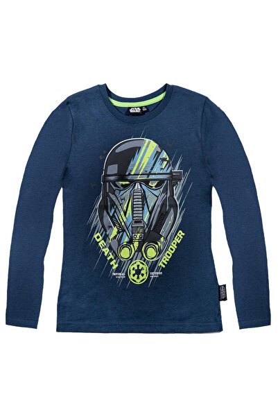Star Wars Bluza Albastru, 60% bumbac