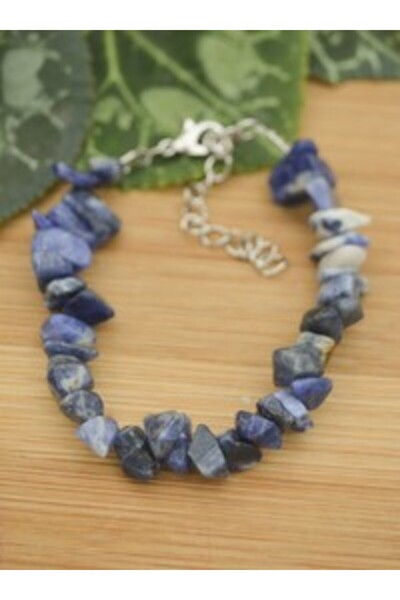 Stoneage Soralit Stone Bracelet - Blue -