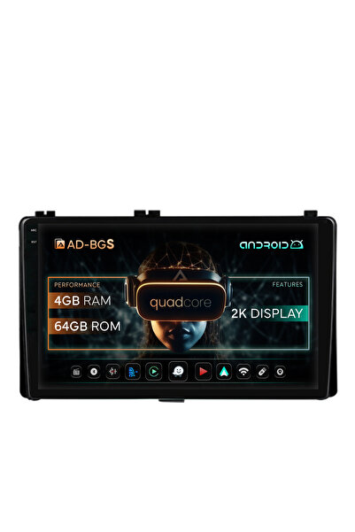 AutoDrop Navigatie Android Toyota Auris/ Corolla (2016-2018), 9.5 inch, 4GB R...
