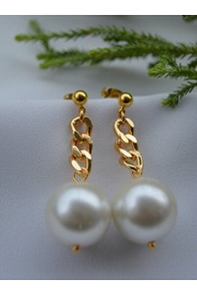 Stoneage Earrings - Gold Color -