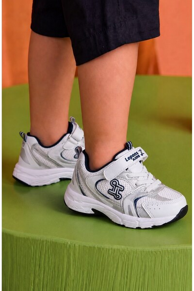 Nstil Pantofi sport casual unisex pentru copii, cu velcro, șireturi din cauci...
