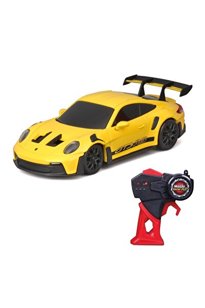 Maisto Tech 1/43 Mini Metal Drifters Kumandalı Araba - Porsche 911 GT3 RS Sar
