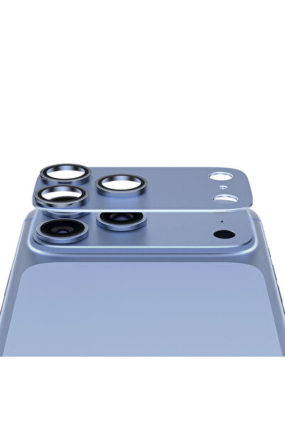 Panzer Glass Fender Kamera Lens Koruyucu Shades of Blue Buzul Rengi iPhone 18...