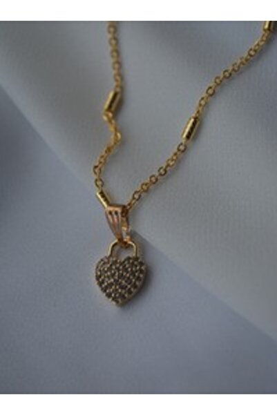 Stoneage Necklace - Gold Color -