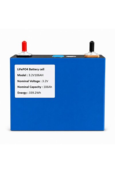 OR-TEC 3.2V 106Ah LiFePo4 Gotion Prizmatik Pil Hücresi