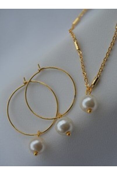 Stoneage Jewelry set - gold color -
