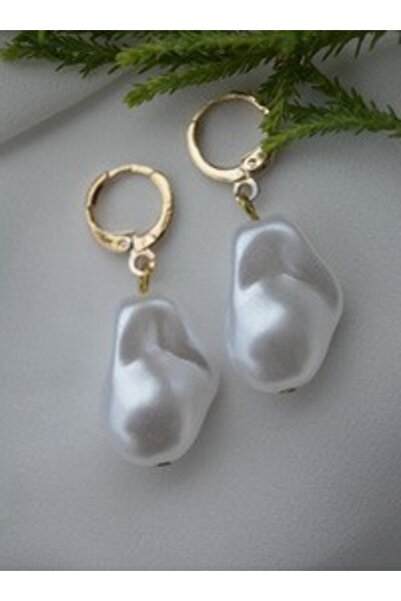 Stoneage Earrings - Gold Color -