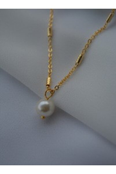 Stoneage Necklace - Gold Color -