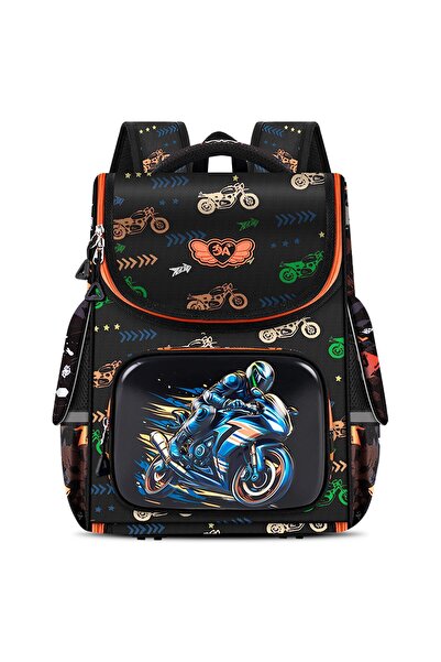 OEM Ghiozdan pentru băieți pentru clasele 1-3 – Rucsac școlar ușor și ergonom...