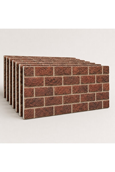KnB Duvar Panelleri PHILADELPHIA TUĞLA GÖRÜNÜMLÜ 3D STRAFOR DUVAR PANELİ (5'L...
