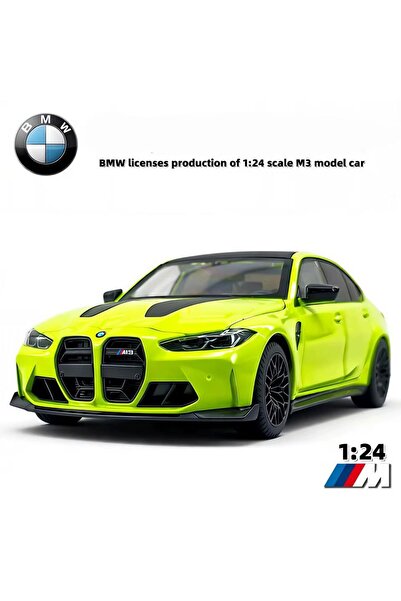 scntoys 1:24 BMW M4 CSL Diecast Model Araba Sesli Işıklı BMW M4 Spor Diecast ...