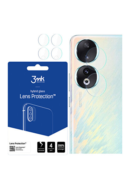 3MK Protecție lentilă pentru Honor 90. Protecție lentilă din sticlă cu rezist...