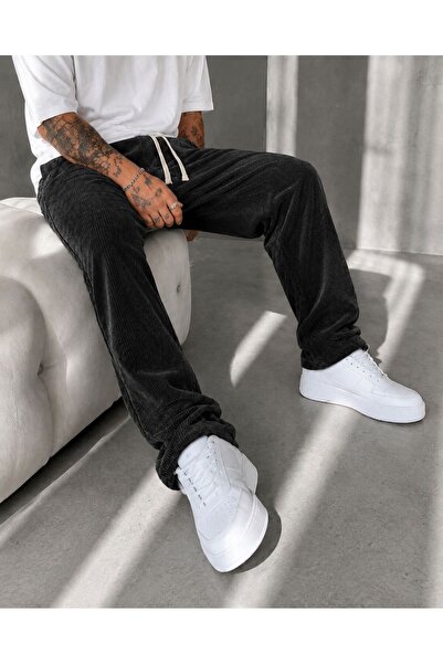Quik-max Kadife Baggy Pantolon
