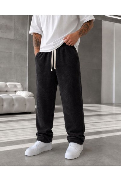 Quik-max Kadife Baggy Pantolon
