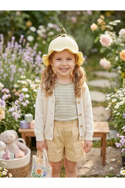 masalsı örgü Knitted Children's Hat