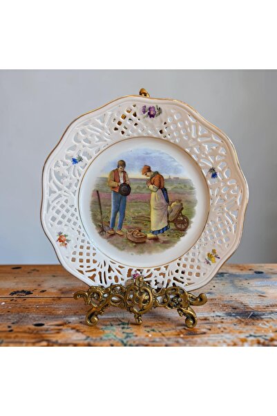 Bavaria Ajurlu Dekoratif Tabak 24cm
