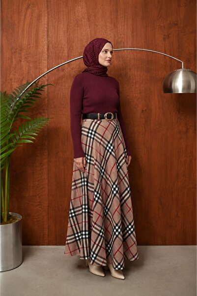 MOV BORDO Balıkçı Yaka Bady 2687