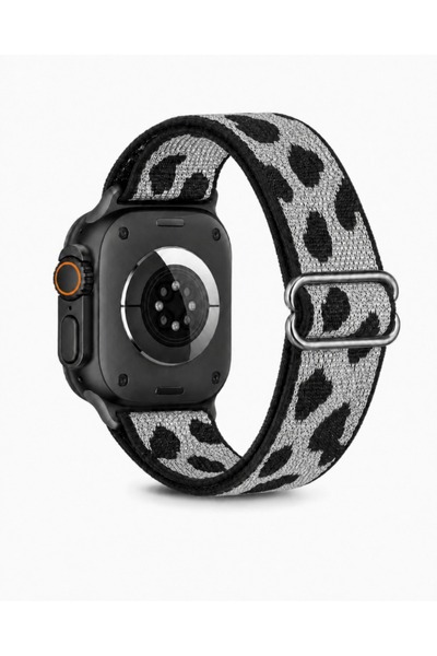 Alstrap Apple watch 11 10 (46mm) 9 8 7 (45mm) 6 5 4 SE (44mm) Uyumlu Elastik ...