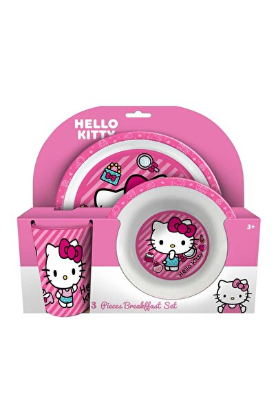 SANRIO Hello Kitty 3 pcs Breakfast Set, Assorted