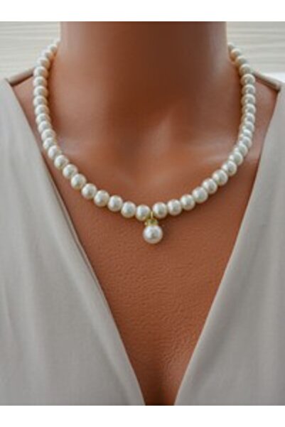 Stoneage Necklace - White -