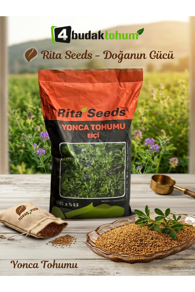 Dörtbudak RitaSeeds Elçi Yonca Tohumu 10 kg
