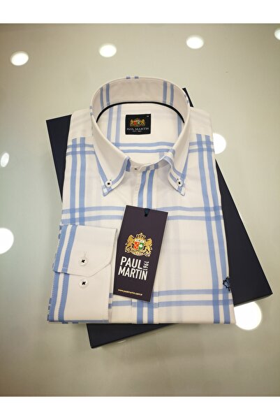 Paul Martin Canadian Paul Martin Plaid Pattern Men's Shirt