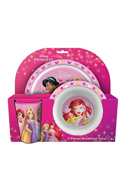 Disney Princess 3 pcs Breakfast Set, Assorted