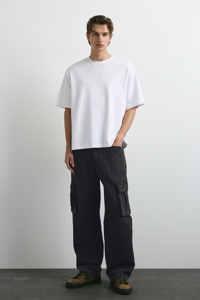 Pull & Bear Relaxed kargo jean