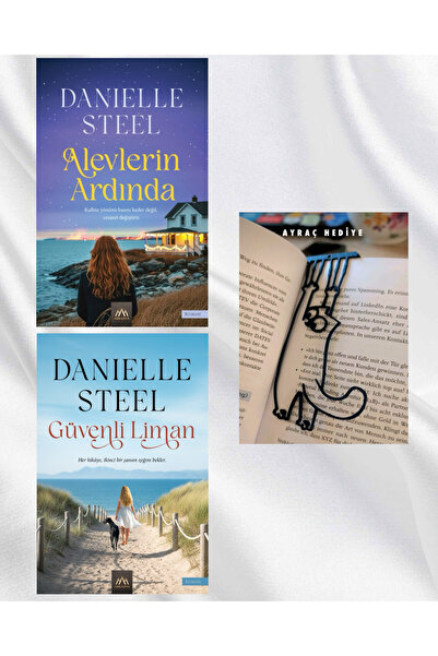 Arkadya Yayınları ALEVLERİN ARDINDA / GÜVENLİ LİMAN / DANIELLE STELL / SALLAN...