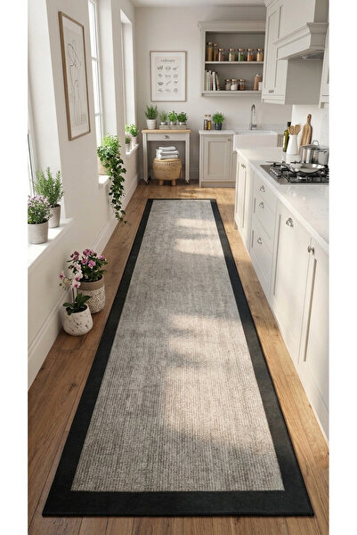 Halise Home Kaymaz Taban Yıkanabilir Kalın Dokulu Halı & Yolluk & Mutfak Halısı