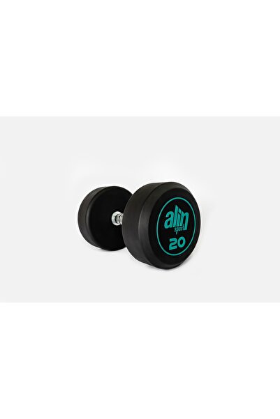 ALİN Sport 20 KG Kauçuk Kaplı Profesyonel Olimpik DUMBBELL ( Dambıl )