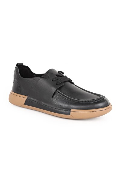Libero Men's Casual Shoes Genuine Leather Antique Sneaker Lace-Up Moccasin St...