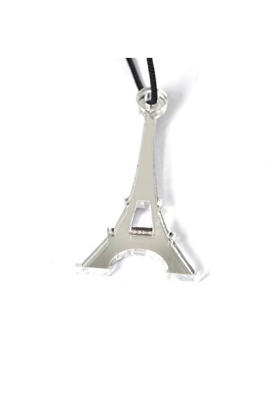 NO BRAND Πύργος Eiffel μεταλλικό χρώμα plexiglass κρεμαστό 34x22mm - %ce%b1%c...