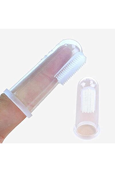 LOOGBH 3 pcs Baby Finger Toothbrush Kids Safety Silicone Baby Teether With Bo...