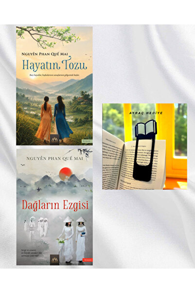 Arkadya Yayınları HAYATIN TOZU / DAĞLARIN EZGİSİ / KİTAP FİGÜRLÜ KİTAP AYRACI...