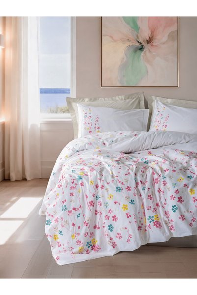 Cotton Box طقم غطاء لحاف مزدوج فلير بيج
