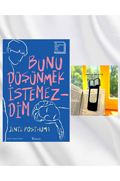 Koridor Yayıncılık BUNU DÜŞÜNMEK İSTEMEZDİM / KİTAP FİGÜRLÜ KİTAP AYRACI HEDİYE